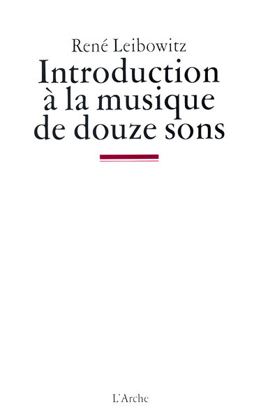 Introduction à la musique de douze sons (9782851811943-front-cover)