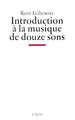 Introduction à la musique de douze sons (9782851811943-front-cover)