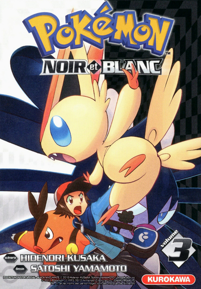 Pokémon Noir et Blanc - tome 3 (9782351426869-front-cover)