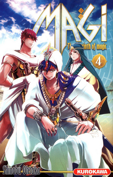 Magi - The Labyrinth of Magic - tome 4 (9782351426777-front-cover)