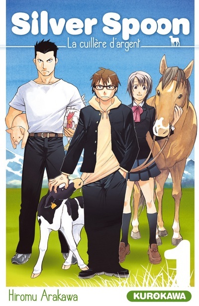 Silver Spoon - tome 1 (9782351428344-front-cover)