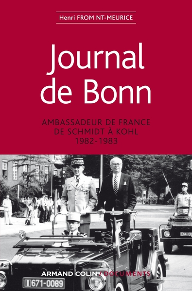 Journal de Bonn - Ambassadeur de France de Schmidt à Kohl 1982-1983, Ambassadeur de France de Schmidt à Kohl 1982-1983 (9782200285388-front-cover)