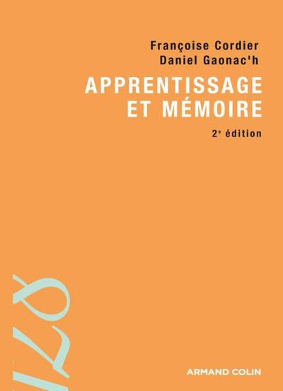 Apprentissage et mémoire (9782200249908-front-cover)