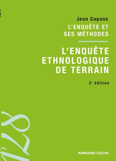 L'enquête ethnologique de terrain, L'enquête et ses méthodes (9782200247980-front-cover)