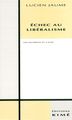 Echec au Liberalisme (9782908212013-front-cover)
