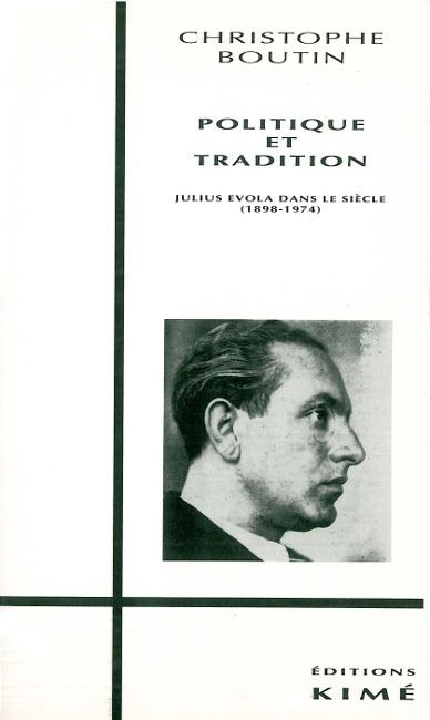 Politique et Tradition (9782908212150-front-cover)