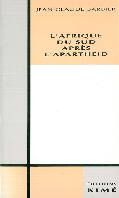 Afrique du Sud Après l'Apartheid (9782908212051-front-cover)