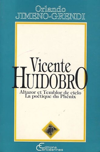 Vicente Huidobro (9782876790414-front-cover)