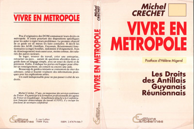 Vivre en métropole, Guide des droits des AGR (9782876790469-front-cover)