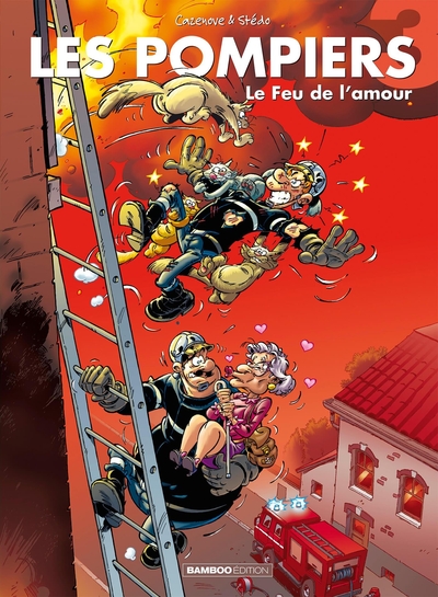 Les Pompiers - tome 03, Le feu de l'amour (9782915309232-front-cover)