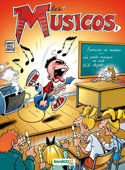 Les Musicos - tome 01 (9782915309102-front-cover)