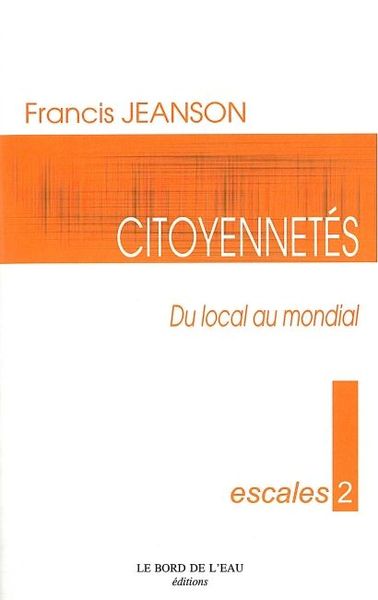 Escales 2 / Citoyennetes, Du Local au Mondial (9782356870186-front-cover)