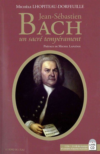 Jean-Sebastien Bach (+2Cd), Un Sacre Temperament (9782356873347-front-cover)