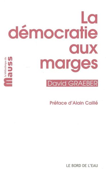 La Democratie Aux Marges (9782356872968-front-cover)