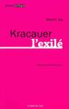 Kracauer l'Exile (9782356872753-front-cover)