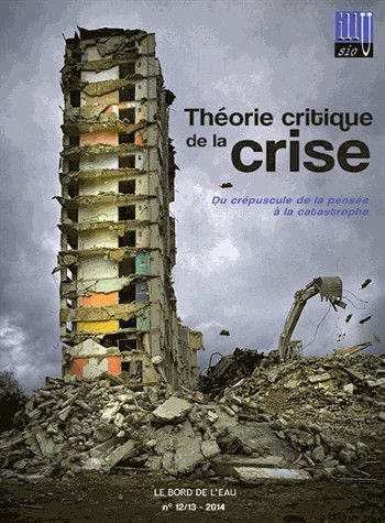 Théorie Critique de la Crise, Du Crepuscule de la Pensée a La... (9782356873415-front-cover)