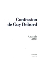 Confession de Guy Debord (9782356872548-front-cover)