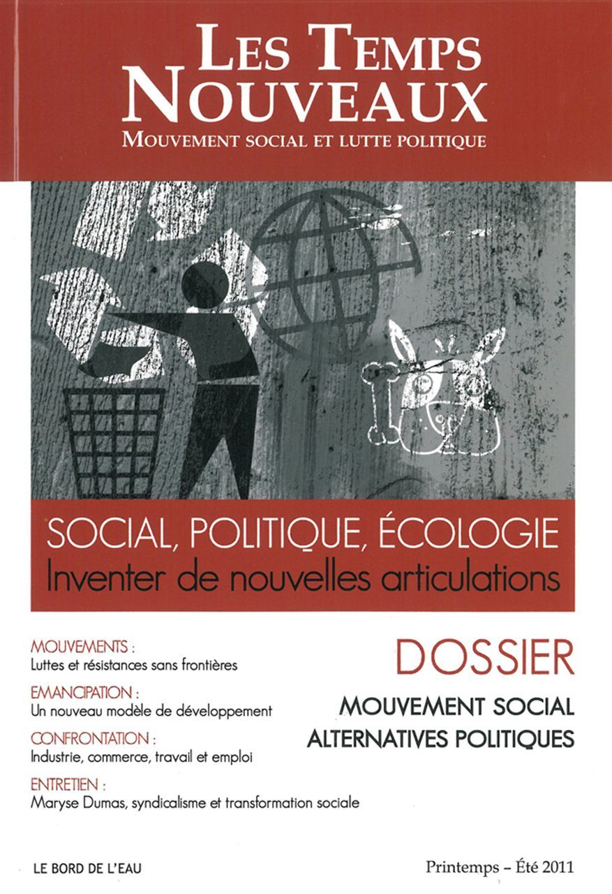 Revue les Temps Nouveaux T. 3, Social,Politique,Écologie (9782356871268-front-cover)