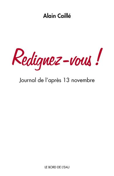 Redignez Vous !, journal de l'après 13 novembre (9782356874481-front-cover)