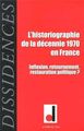Dissidences 13, Historiographie de la Decenie 1970 (9782356872739-front-cover)