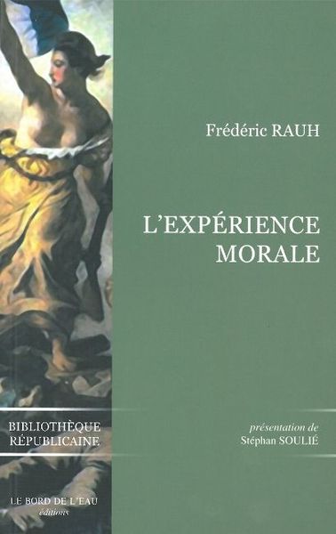 L' Experience Morale (9782356870964-front-cover)