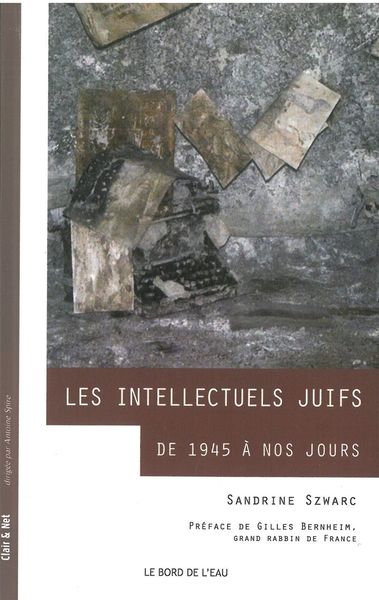 Les Intellectuels Juifs de 1945 a Nos Jours (9782356872135-front-cover)