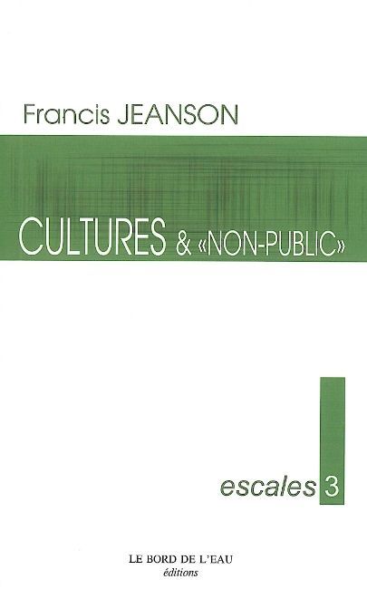 Escales 3 / Cultures et Non-Public (9782356870322-front-cover)