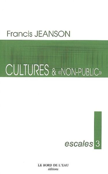 Escales 3 / Cultures et Non-Public (9782356870322-front-cover)