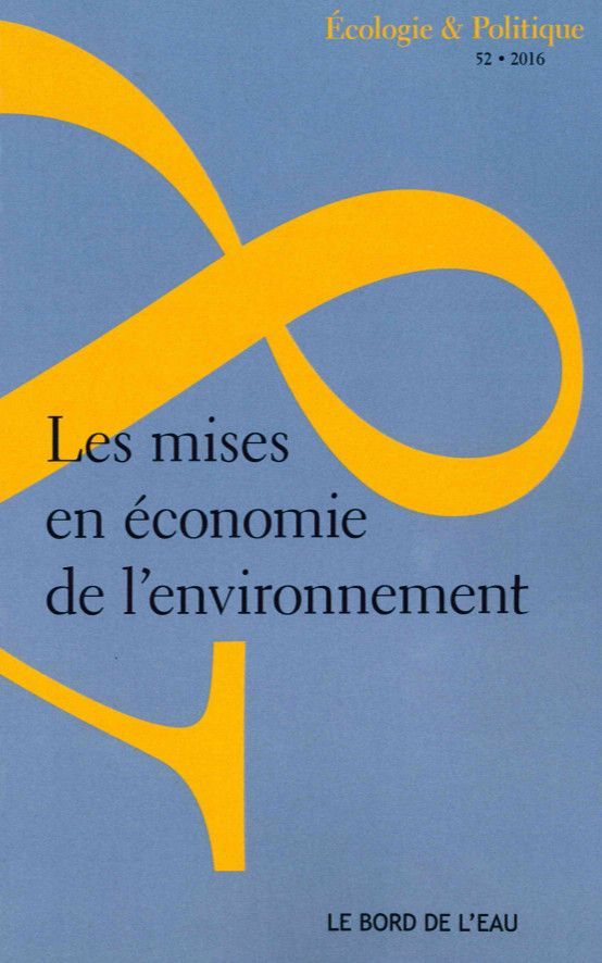 Les Mises en Économie de l'Environnement (9782356874559-front-cover)