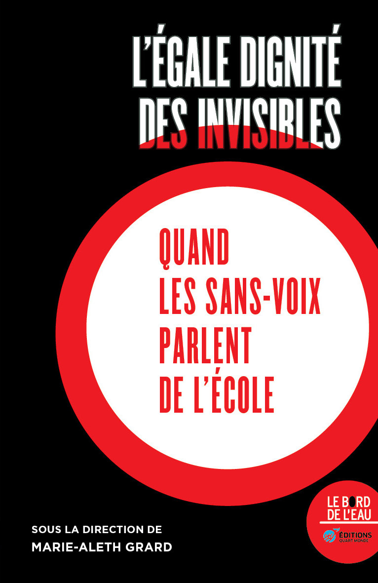 L'égale dignité des invisibles, Quand les sans-voix parlent de l'école (9782356879004-front-cover)