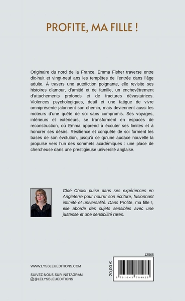 Profite, ma fille ! (9791043704925-back-cover)