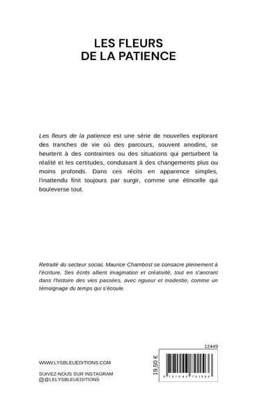 Les fleurs de la patience (9791043701566-back-cover)