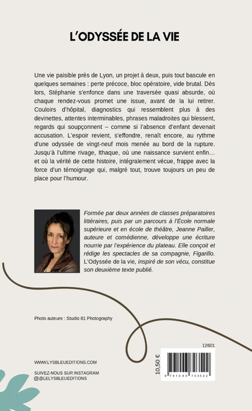L'Odyssée de la vie (9791043703522-back-cover)