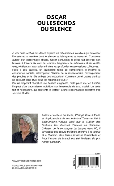 Oscar ou les échos du silence (9791043702761-back-cover)