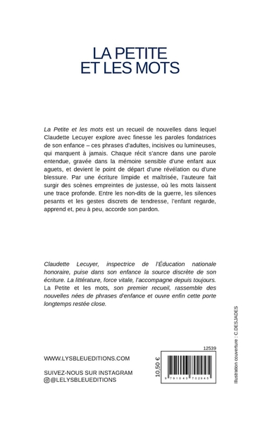 La Petite et les mots (9791043702945-back-cover)