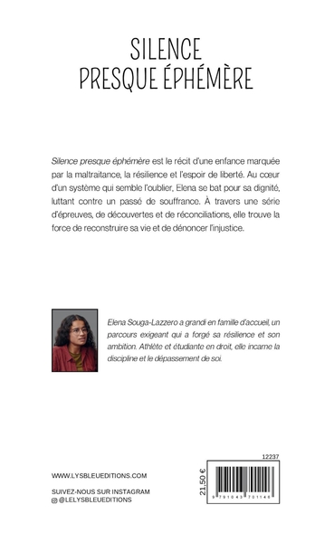 Silence presque éphémère (9791043701146-back-cover)