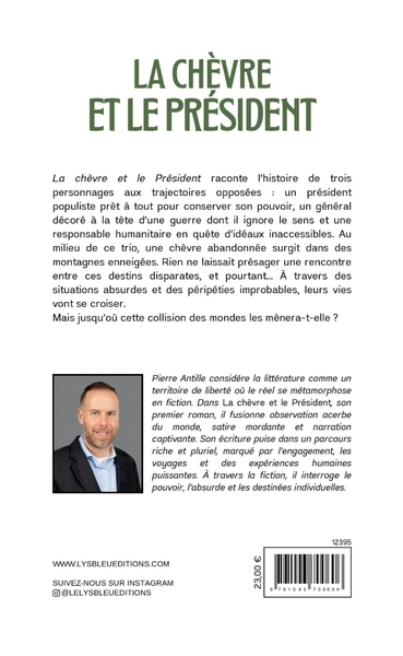 La chèvre et le Président (9791043700606-back-cover)