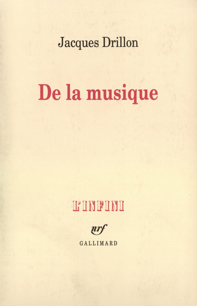 De la musique (9782070753581-front-cover)