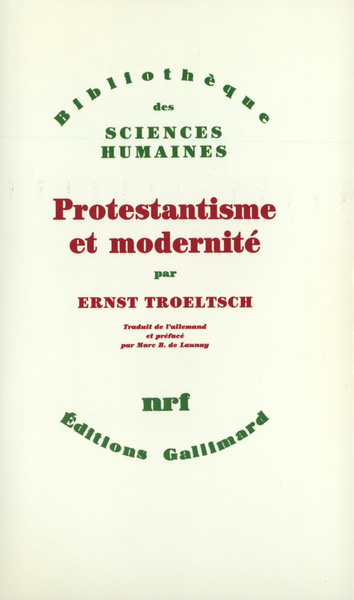 Protestantisme et modernité (9782070723263-front-cover)