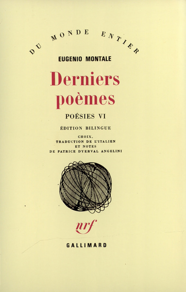 Derniers poèmes (9782070705436-front-cover)