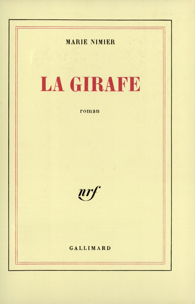 La Girafe (9782070711178-front-cover)