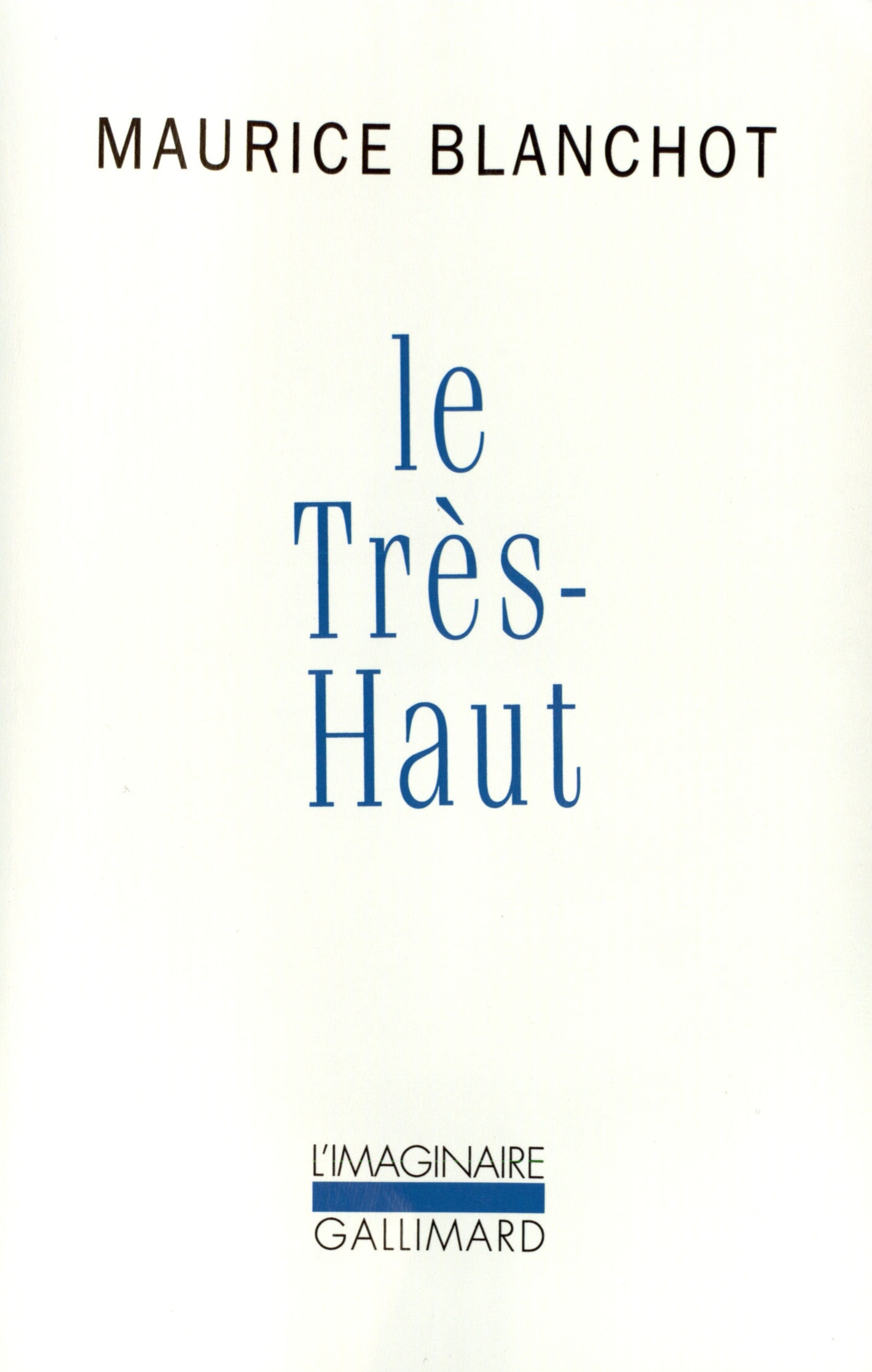 Le Très-Haut (9782070714476-front-cover)