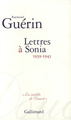 Lettres à Sonia, (1939-1943) (9782070775521-front-cover)