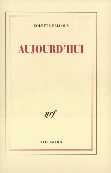 Aujourd'hui (9782070734702-front-cover)