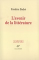 L'Avenir de la littérature (9782070766666-front-cover)