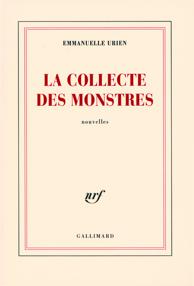 La collecte des monstres (9782070783571-front-cover)