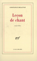 Leçon de chant (9782070723652-front-cover)