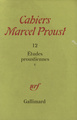 Études proustiennes (9782070701483-front-cover)