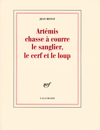 Artémis chasse à courre le sanglier, le cerf et le loup (9782070786749-front-cover)