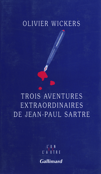 Trois aventures extraordinaires de Jean-Paul Sartre (9782070757619-front-cover)